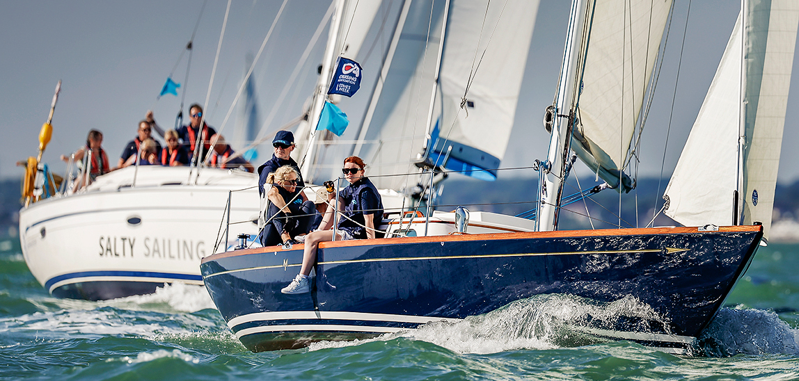 Club Cruiser division at Cowes Week 2023 CA